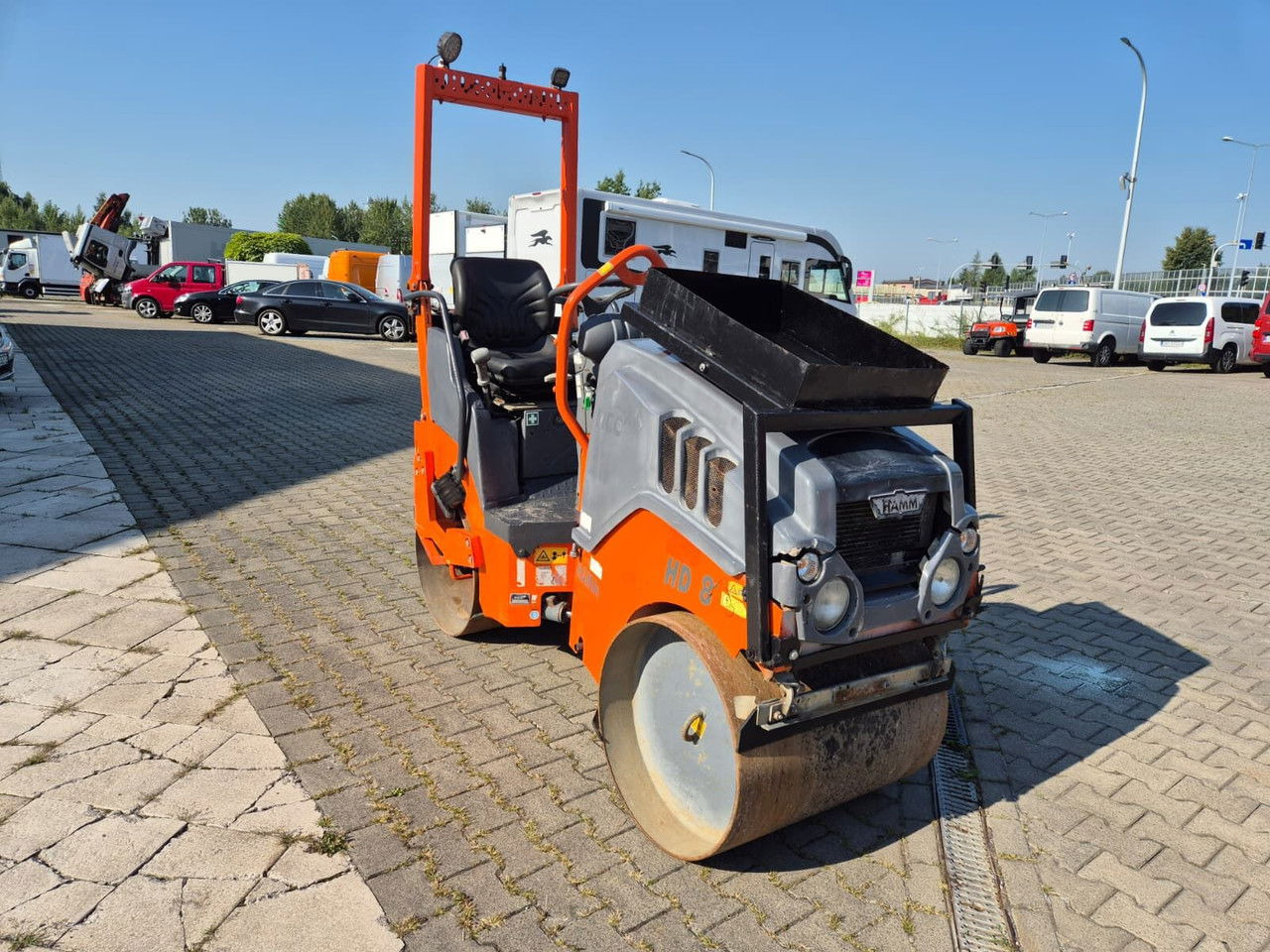 Hamm HD 8 VV / Vibratory / LOW MTH / Works Great - Roller: picture 5 Hamm HD 8 VV / Vibratory / LOW MTH / Works Great - Roller: picture 5
