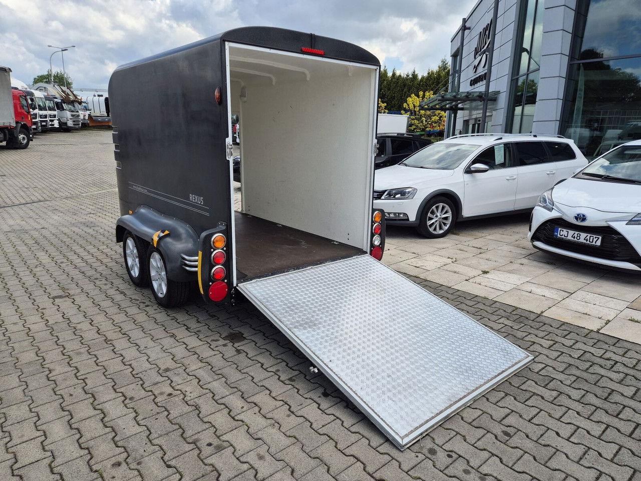 Horse trailer Humbaur Rexus 2000 / FOR Transporting 2 Horses, Ponies ANDBreedin: picture 22