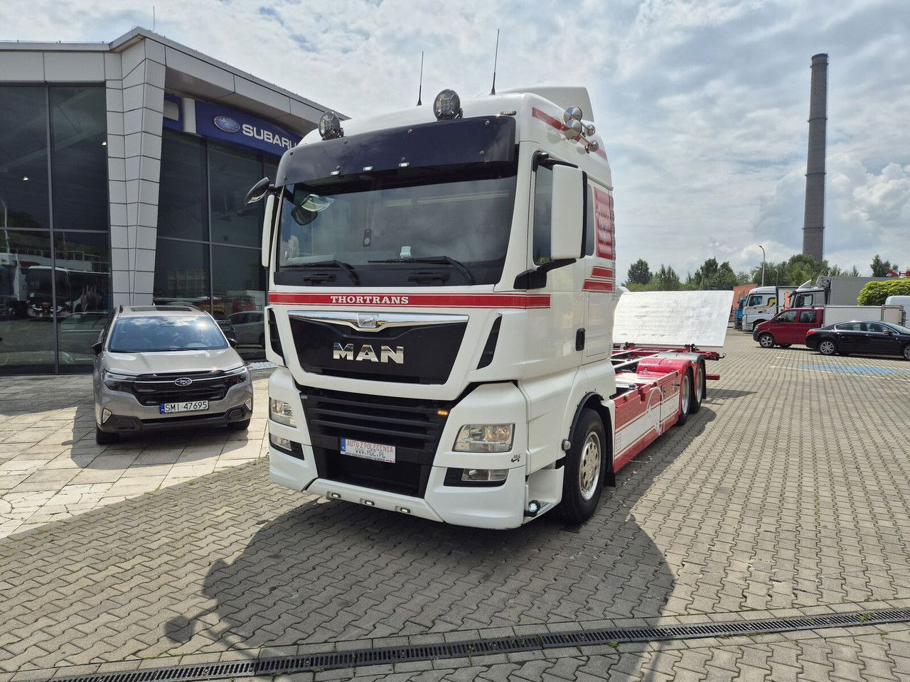 MAN TGX 28 28.420 , 6x2-2 LL + Trailer HFR KM 20 / 1 Owner / E6 /Techni - Container transporter/ Swap body truck: picture 5 MAN TGX 28 28.420 , 6x2-2 LL + Trailer HFR KM 20 / 1 Owner / E6 /Techni - Container transporter/ Swap body truck: picture 5
