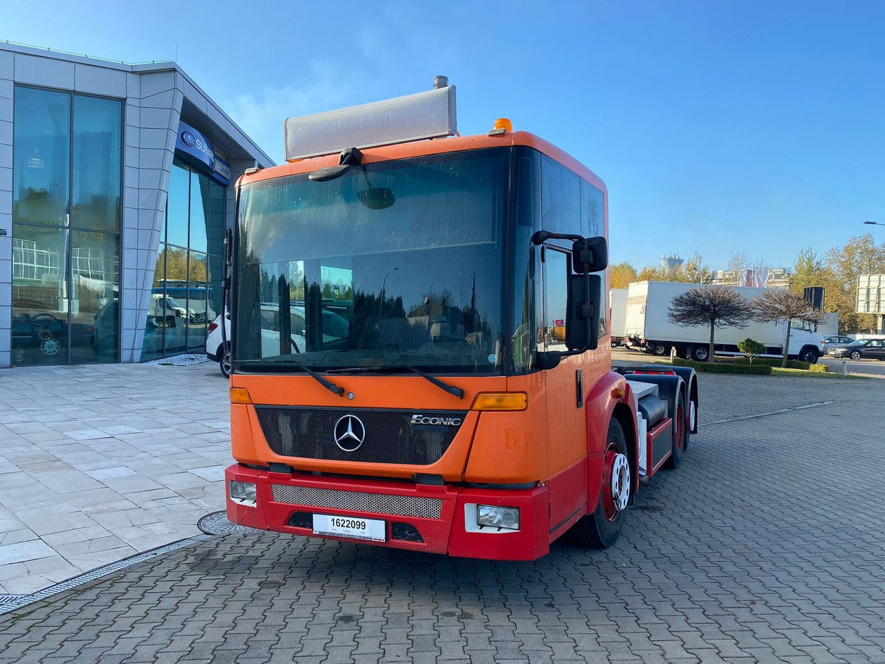 Mercedes-Benz Eqonic 2628 - 1 Owner - Euro6 - LOW KM Mercedes-Benz Eqonic 2628 - 1 Owner - Euro6 - LOW KM - Cab chassis truck: picture 1 Mercedes-Benz Eqonic 2628 - 1 Owner - Euro6 - LOW KM Mercedes-Benz Eqonic 2628 - 1 Owner - Euro6 - LOW KM - Cab chassis truck: picture 1