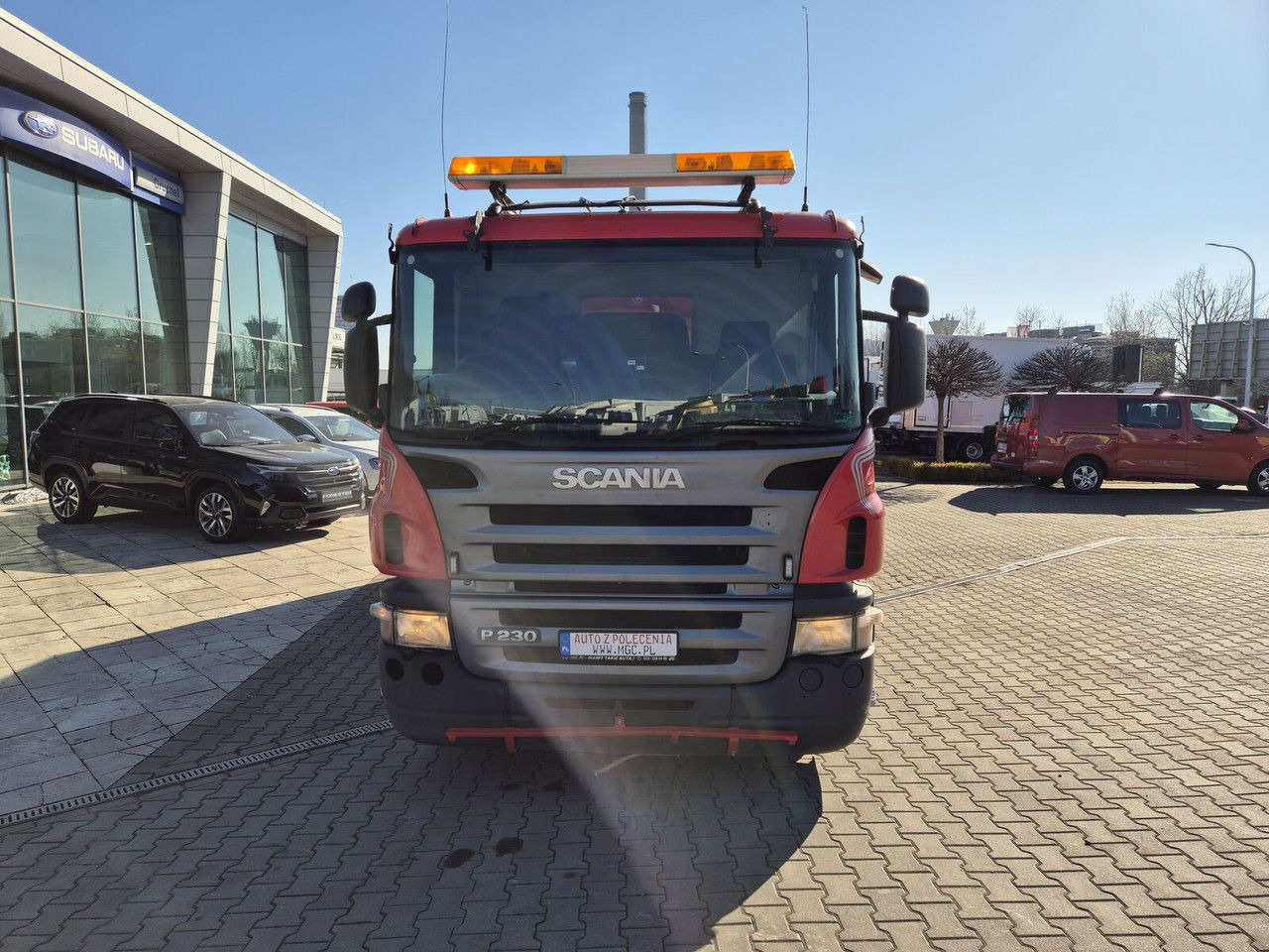 Scania P230 4X2 / Sweeper / Johnston VX800 / Sprayer / LOW Mileage / - Road sweeper: picture 3 Scania P230 4X2 / Sweeper / Johnston VX800 / Sprayer / LOW Mileage / - Road sweeper: picture 3