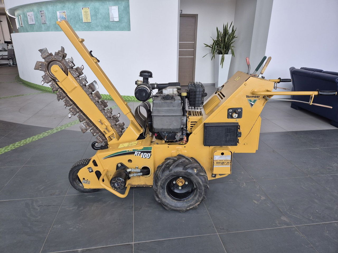 Vermeer RT100 / Trench SAW / Mini Chain Excavator / Idea L FOR Cables - Trencher: picture 2 Vermeer RT100 / Trench SAW / Mini Chain Excavator / Idea L FOR Cables - Trencher: picture 2
