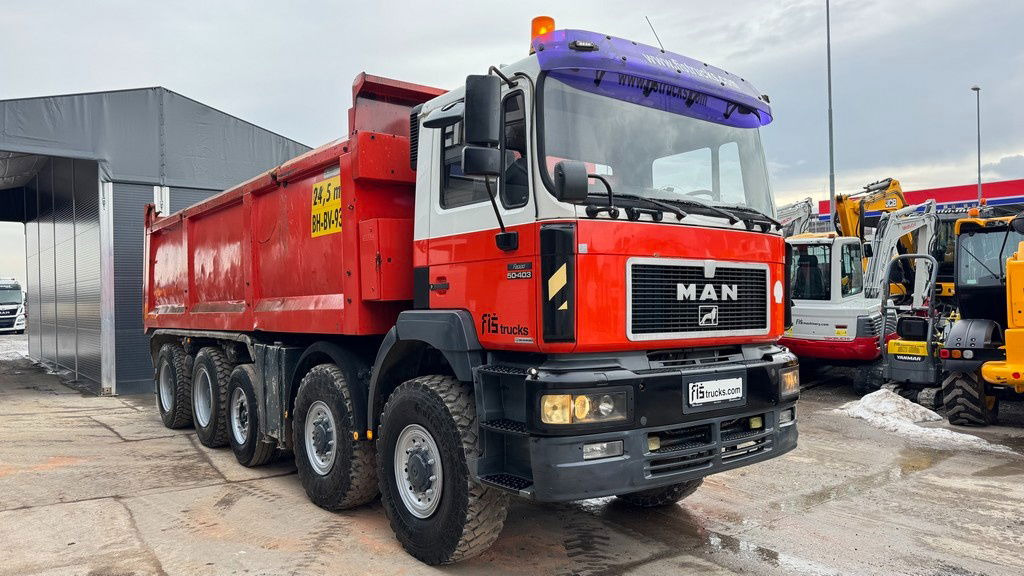 MAN 50.403 10x8 mulda tipper 24.5 m3 - Tipper: picture 3 MAN 50.403 10x8 mulda tipper 24.5 m3 - Tipper: picture 3