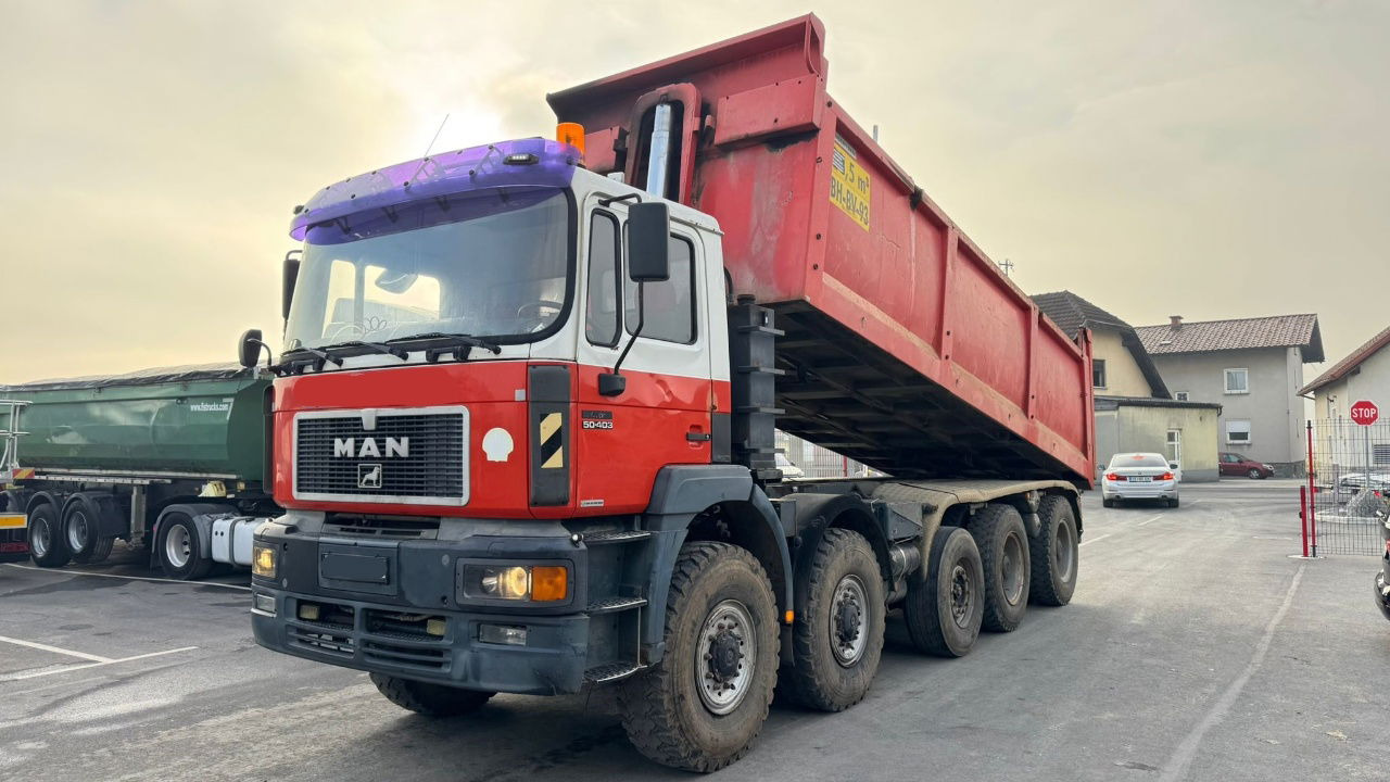 MAN 50.403 10x8 mulda tipper 24.5 m3 - Tipper: picture 5 MAN 50.403 10x8 mulda tipper 24.5 m3 - Tipper: picture 5