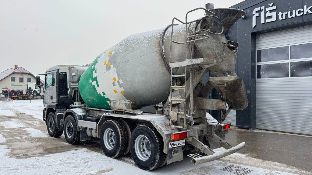 MAN TGA 32.360 8x4 Liebherr mixer 10m3 - Concrete mixer truck: picture 5 MAN TGA 32.360 8x4 Liebherr mixer 10m3 - Concrete mixer truck: picture 5