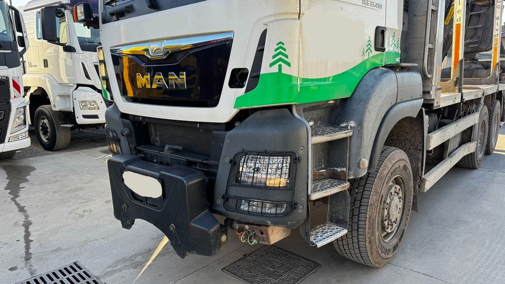MAN TGA 33.480 6x6 forest truck - Epsilon M12Z + scissors + Trailer Gsodam - Logging truck, Crane truck: picture 2 MAN TGA 33.480 6x6 forest truck - Epsilon M12Z + scissors + Trailer Gsodam - Logging truck, Crane truck: picture 2