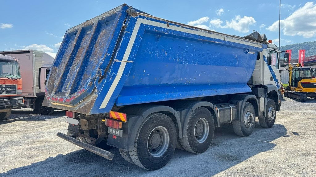 MAN TGA 41.480 8x4 tipper 19m3 - ac - hydraulic side - Tipper: picture 4 MAN TGA 41.480 8x4 tipper 19m3 - ac - hydraulic side - Tipper: picture 4