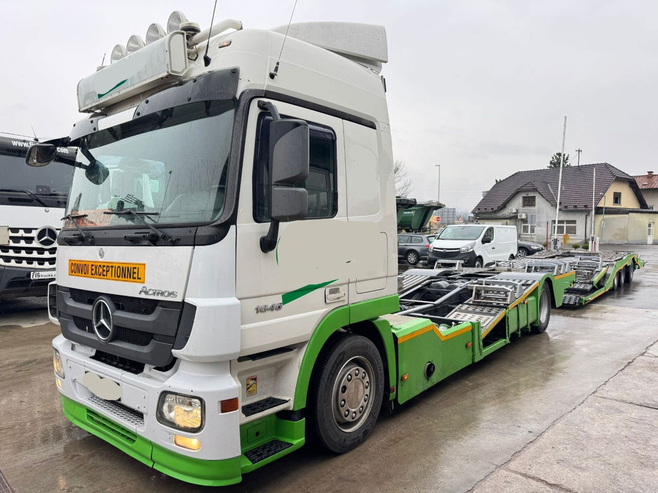 Mercedes-Benz Actros 1846 4x2 LKW transporter + Boerner trailer - Autotransporter truck: picture 1 Mercedes-Benz Actros 1846 4x2 LKW transporter + Boerner trailer - Autotransporter truck: picture 1