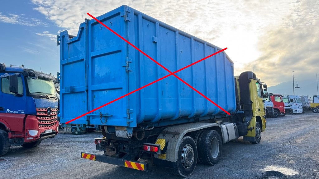 Mercedes-Benz Actros 2546 6x2 abroll - retarder - front spring - Container transporter/ Swap body truck: picture 3 Mercedes-Benz Actros 2546 6x2 abroll - retarder - front spring - Container transporter/ Swap body truck: picture 3