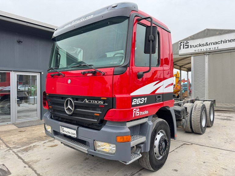 Mercedes-Benz Actros 2631 6x4 chassis - spring - Cab chassis truck: picture 1 Mercedes-Benz Actros 2631 6x4 chassis - spring - Cab chassis truck: picture 1