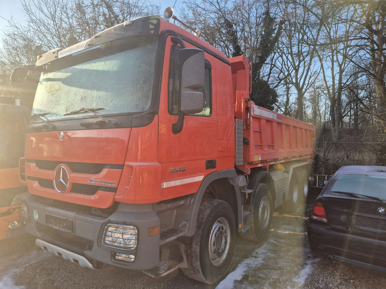 Mercedes-Benz Actros 3546 8X4 Meiller bordmatic tipper - Tipper: picture 4 Mercedes-Benz Actros 3546 8X4 Meiller bordmatic tipper - Tipper: picture 4