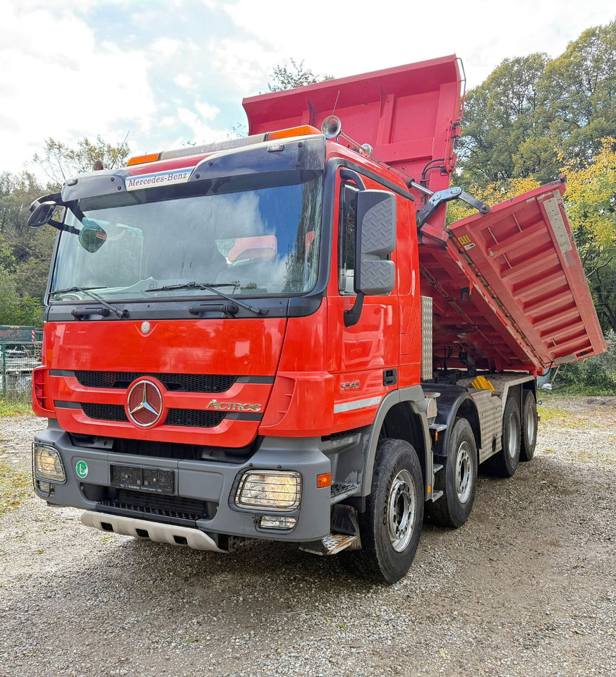 Mercedes-Benz Actros 3546 8X4 Meiller bordmatic tipper - Tipper: picture 1 Mercedes-Benz Actros 3546 8X4 Meiller bordmatic tipper - Tipper: picture 1