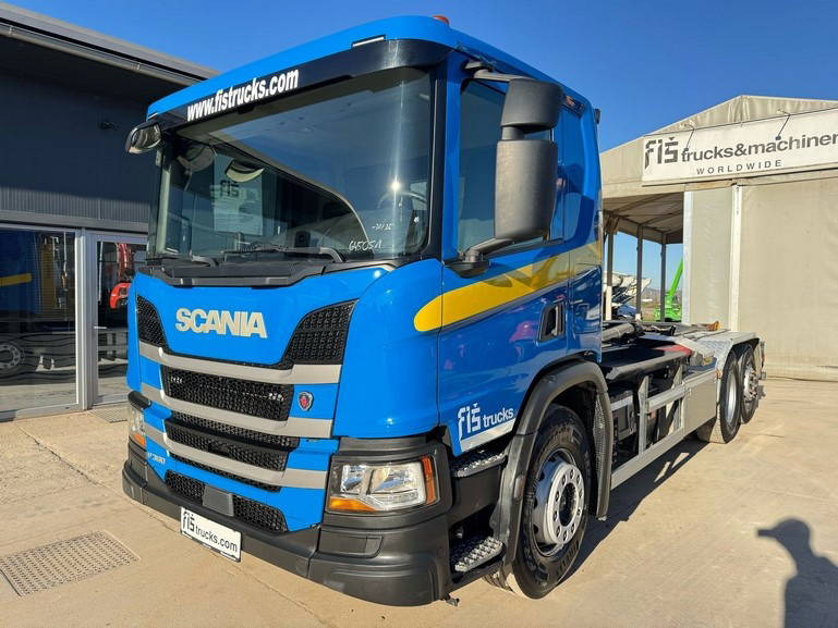 Scania P 360 6x2 palfinger abroll tipper - steering axle - Container transporter/ Swap body truck: picture 1 Scania P 360 6x2 palfinger abroll tipper - steering axle - Container transporter/ Swap body truck: picture 1