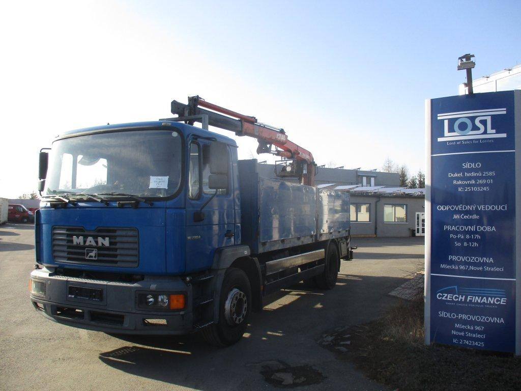 MAN 12.284 EURO 2 ATLAS - Crane truck: picture 1 MAN 12.284 EURO 2 ATLAS - Crane truck: picture 1