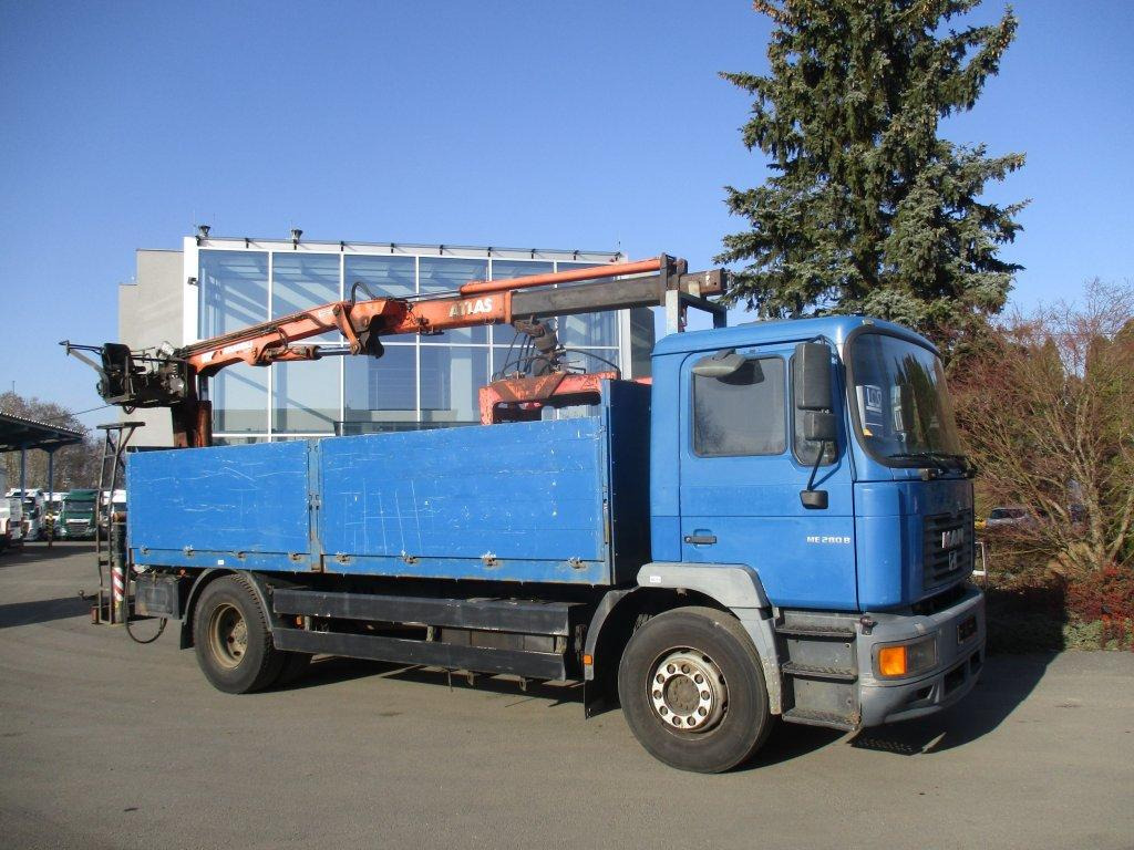 MAN 12.284 EURO 2 ATLAS - Crane truck: picture 3 MAN 12.284 EURO 2 ATLAS - Crane truck: picture 3