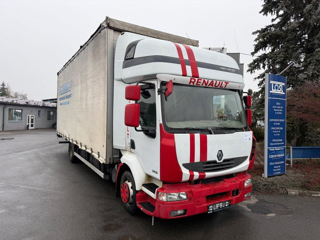 Renault Midlum 280.12 EURO 4 - Curtainsider truck: picture 2 Renault Midlum 280.12 EURO 4 - Curtainsider truck: picture 2