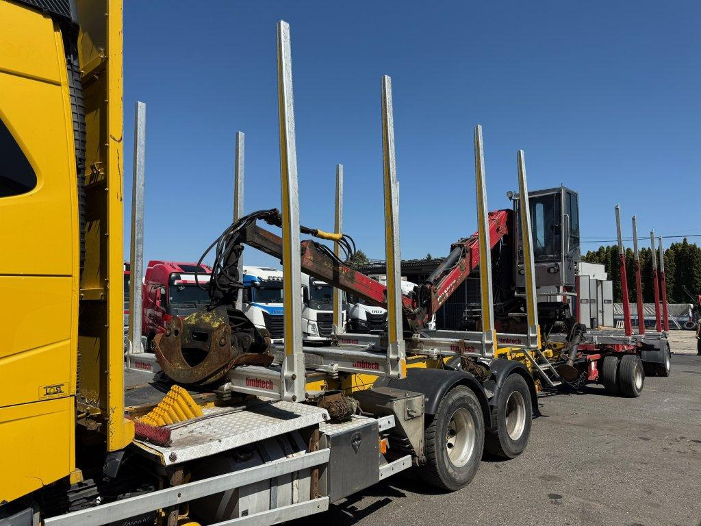 Volvo FH 16 750 6x4 + Fliegl - Logging truck, Crane truck: picture 4 Volvo FH 16 750 6x4 + Fliegl - Logging truck, Crane truck: picture 4