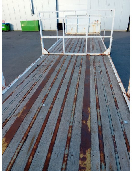 Trailor 2 axles / Full steel - rail side/ridelles - Dropside/ Flatbed semi-trailer: picture 4 Trailor 2 axles / Full steel - rail side/ridelles - Dropside/ Flatbed semi-trailer: picture 4