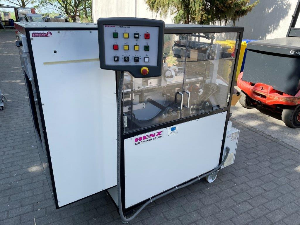 Printing machinery AUTOMATIC PUNCH RENZ AP 360 V4 Manual: picture 13