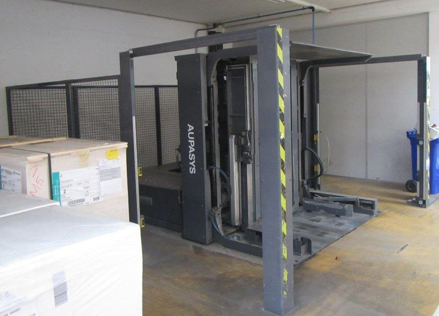 Printing machinery Baumann BSW 3-1000 AUM AUPASYS fully automatic programmable pile turner (automatic pallet clamping): picture 7 Printing machinery Baumann BSW 3-1000 AUM AUPASYS fully automatic programmable pile turner (automatic pallet clamping): picture 7