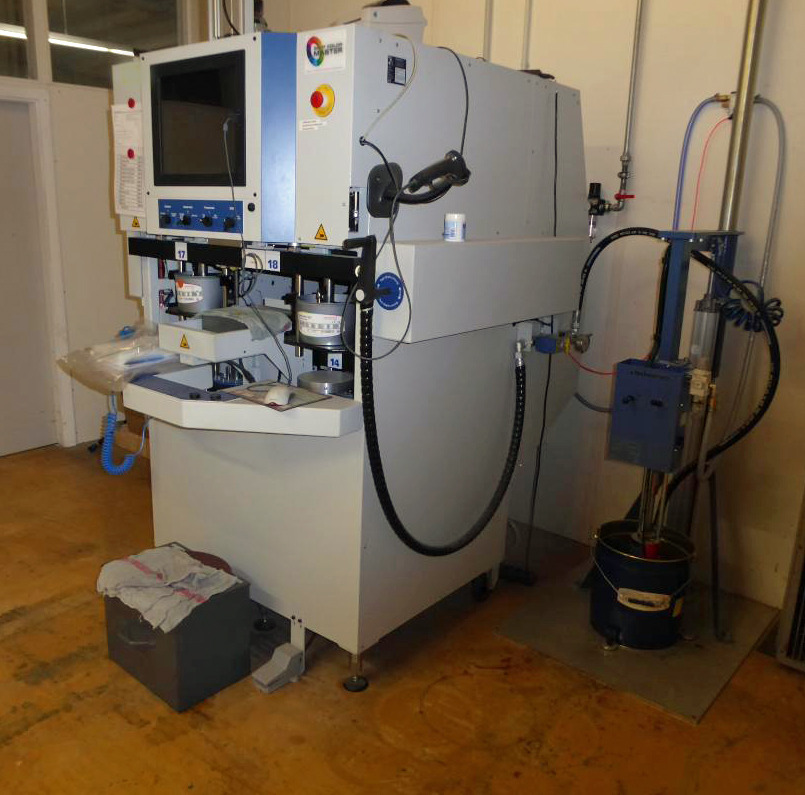 DR GRAPHICS SPOT COLOR MASTER Colour dosing system for special colours with additional hobbock pump Technotrans TBA 25-189 - Printing machinery: picture 1 DR GRAPHICS SPOT COLOR MASTER Colour dosing system for special colours with additional hobbock pump Technotrans TBA 25-189 - Printing machinery: picture 1