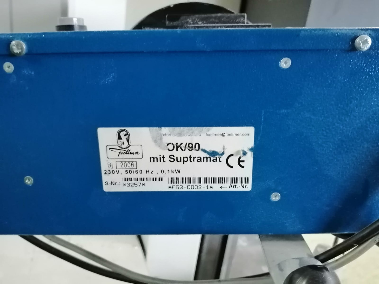 Foellmer OK 90 duplicator with Suptramat strip imposition unit - Printing machinery: picture 5 Foellmer OK 90 duplicator with Suptramat strip imposition unit - Printing machinery: picture 5