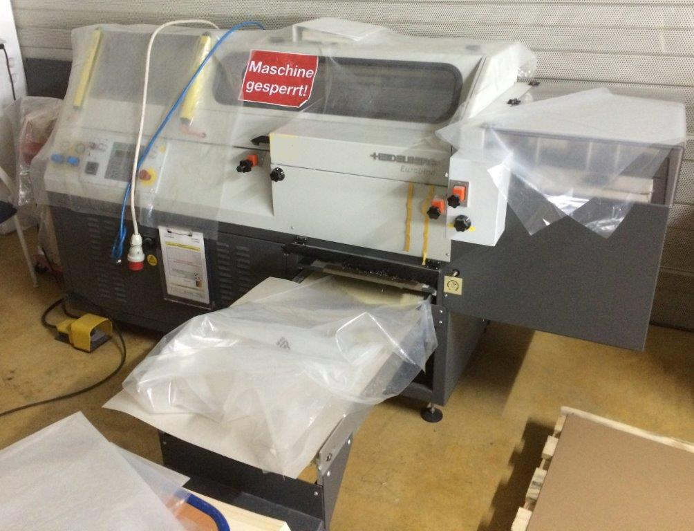 Heidelberg Eurobind EB-500 Single-Column Hotmelt Adhesive Binder - Binding machine: picture 1 Heidelberg Eurobind EB-500 Single-Column Hotmelt Adhesive Binder - Binding machine: picture 1