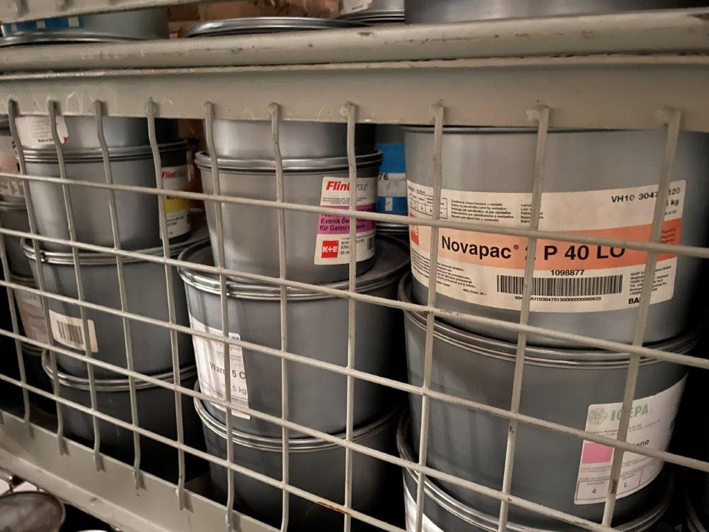 Offset Printing Ink Stock Printing Ink Remnants Special Colors Original Packed - Offset printing machine: picture 5 Offset Printing Ink Stock Printing Ink Remnants Special Colors Original Packed - Offset printing machine: picture 5