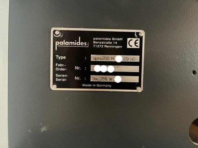 Parcel delivery Stack delivery Palamides Alpha 700 HD - Folding machine: picture 3 Parcel delivery Stack delivery Palamides Alpha 700 HD - Folding machine: picture 3