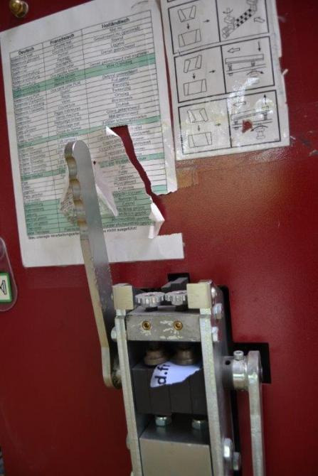 Folding machine Petratto Cordoba 3D double bar creasing and folding machine: picture 6