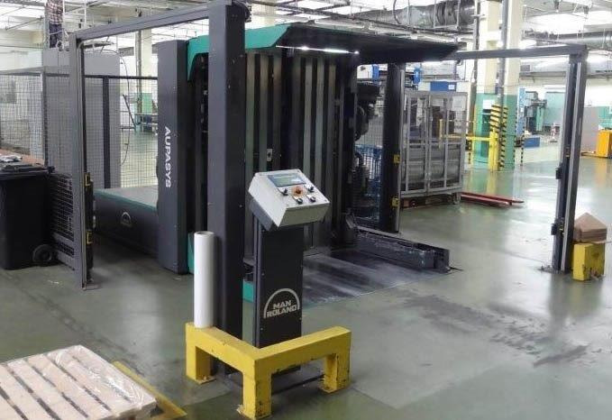 Printing machinery fully automatic programmable pile turner Baumann BSW 6 AUPASYS (automatic pallet clamping): picture 9