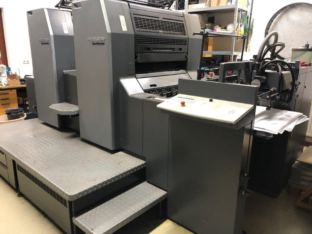 Straight two-colour Heidelberg Speedmaster SM 74-2 - Offset printing machine: picture 1 Straight two-colour Heidelberg Speedmaster SM 74-2 - Offset printing machine: picture 1