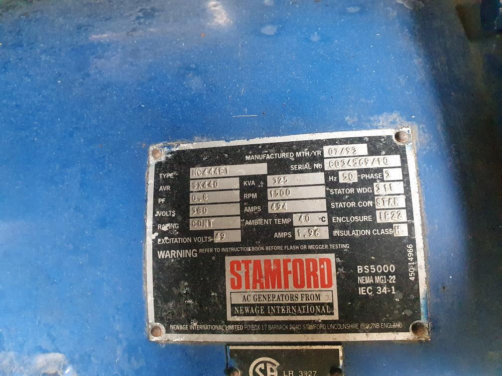 Leasing of 330 kVa Fg Wilson Perkins 2006 TWG2 330 kVa Fg Wilson Perkins 2006 TWG2: picture 6