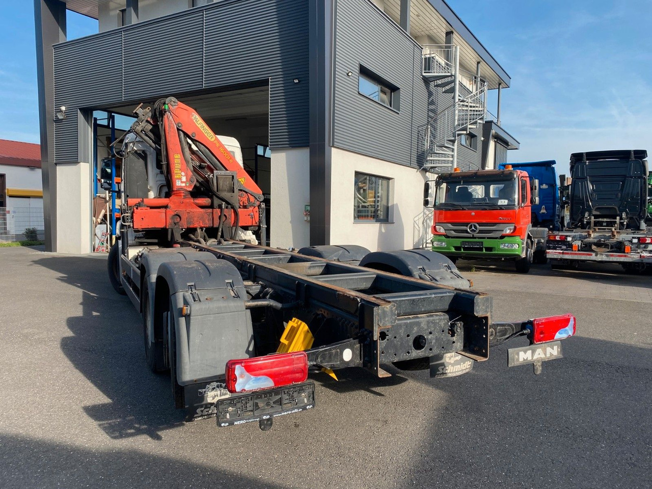 MAN TGS 26.320 26.440 PALFINGER FUNK MAN TGS 26.320 26.440 PALFINGER FUNK - Cab chassis truck, Crane truck: picture 1 MAN TGS 26.320 26.440 PALFINGER FUNK MAN TGS 26.320 26.440 PALFINGER FUNK - Cab chassis truck, Crane truck: picture 1