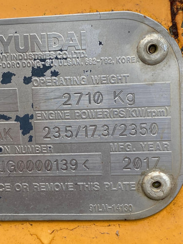 2017 Hyundai R25Z-9AK - Excavator: picture 5 2017 Hyundai R25Z-9AK - Excavator: picture 5