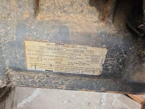 Case Jx75, Jx80 New Holland Td75d, Td80d Complete Engine For Parts 8045.05r - Engine: picture 2 Case Jx75, Jx80 New Holland Td75d, Td80d Complete Engine For Parts 8045.05r - Engine: picture 2