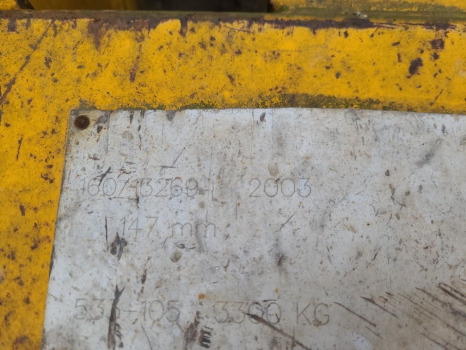Jcb 533-105, 535-95 Headstock Quick Hitch Plate 160/13269 - Spare parts for Material handling equipment: picture 3 Jcb 533-105, 535-95 Headstock Quick Hitch Plate 160/13269 - Spare parts for Material handling equipment: picture 3