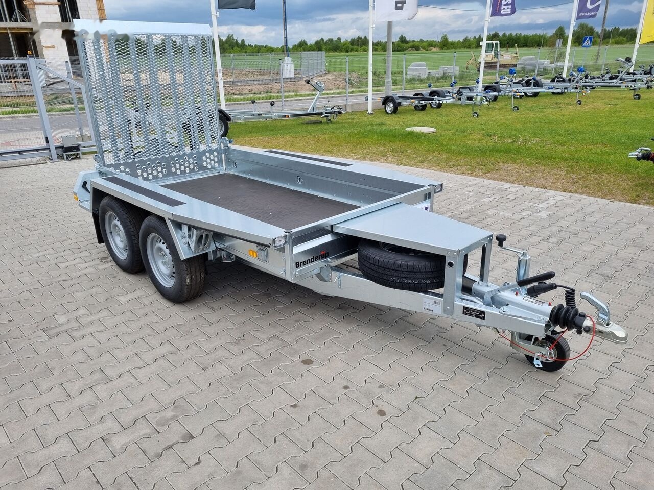 Brenderup MT2600 260x127cm GVW 2600 kg machine transporter mini excavator - Plant trailer: picture 2 Brenderup MT2600 260x127cm GVW 2600 kg machine transporter mini excavator - Plant trailer: picture 2