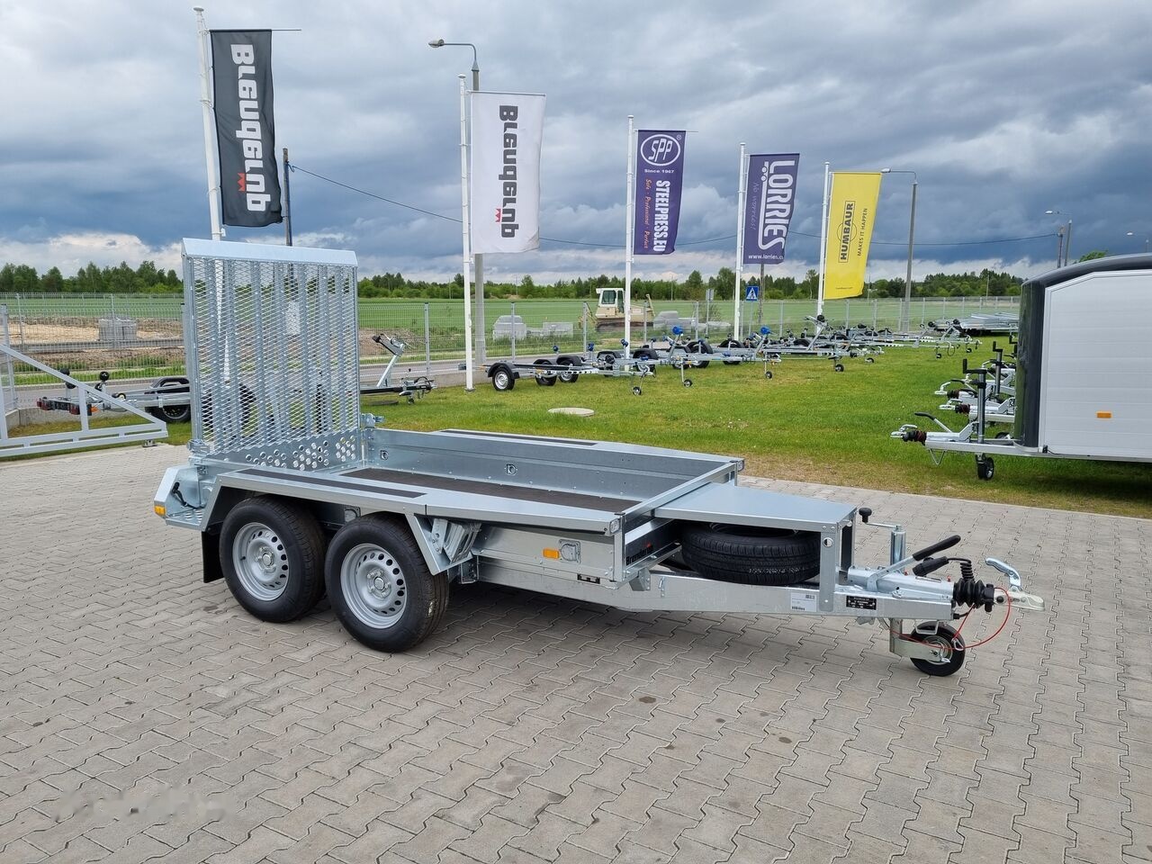 Brenderup MT2600 260x127cm GVW 2600 kg machine transporter mini excavator - Plant trailer: picture 1 Brenderup MT2600 260x127cm GVW 2600 kg machine transporter mini excavator - Plant trailer: picture 1