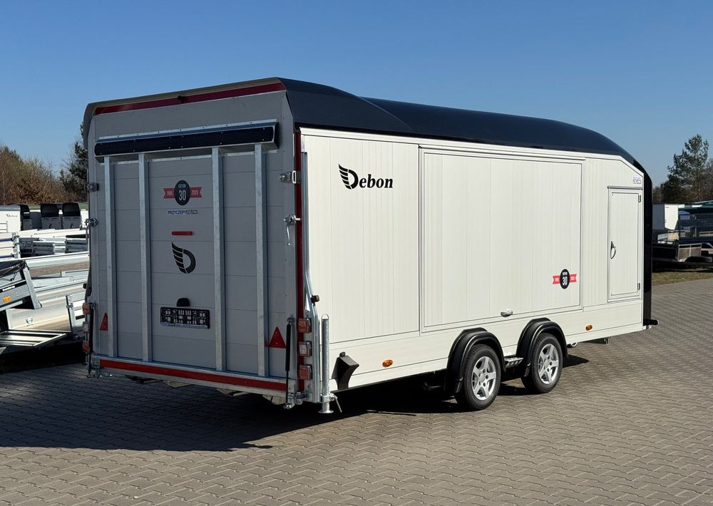 DEBON C2000 - zamknięta przyczepa do przewozu aut, 550 x 215 cm, 3500kg, felgi ALU, wciągarka elektryczna - Autotransporter trailer: picture 4 DEBON C2000 - zamknięta przyczepa do przewozu aut, 550 x 215 cm, 3500kg, felgi ALU, wciągarka elektryczna - Autotransporter trailer: picture 4