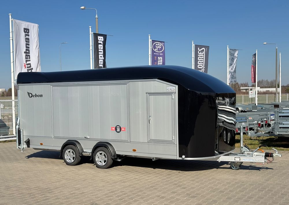 DEBON C2000 - zamknięta przyczepa do przewozu aut, 550 x 215 cm, 3500kg, felgi ALU, wciągarka elektryczna - Autotransporter trailer: picture 1 DEBON C2000 - zamknięta przyczepa do przewozu aut, 550 x 215 cm, 3500kg, felgi ALU, wciągarka elektryczna - Autotransporter trailer: picture 1