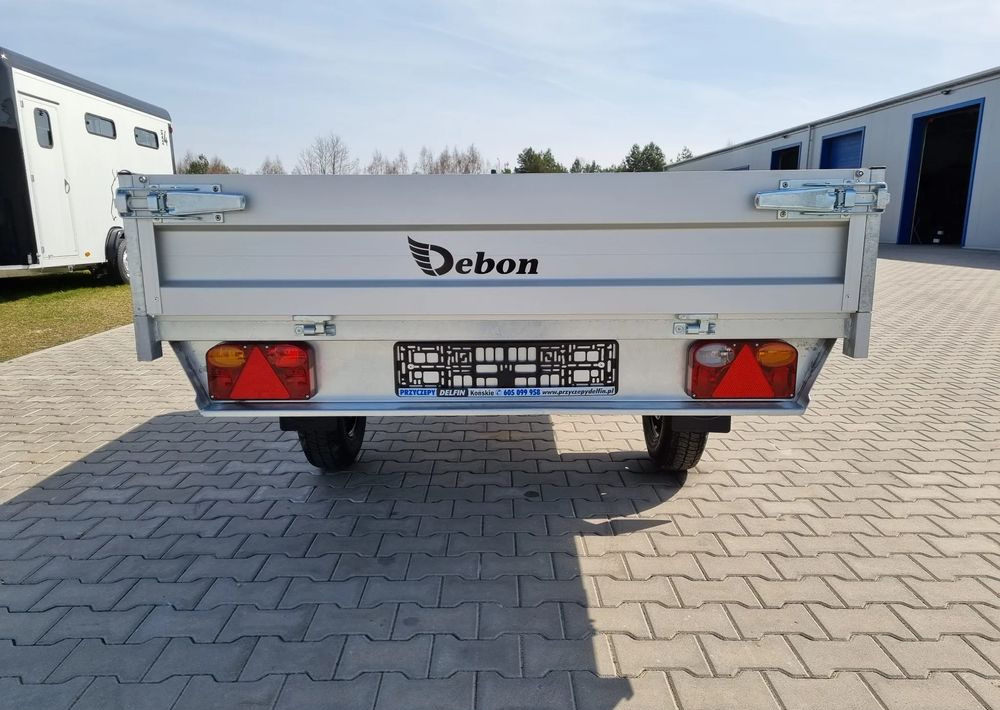 New Tipper trailer DEBON Debon PW0 1300 kg EKO: picture 18