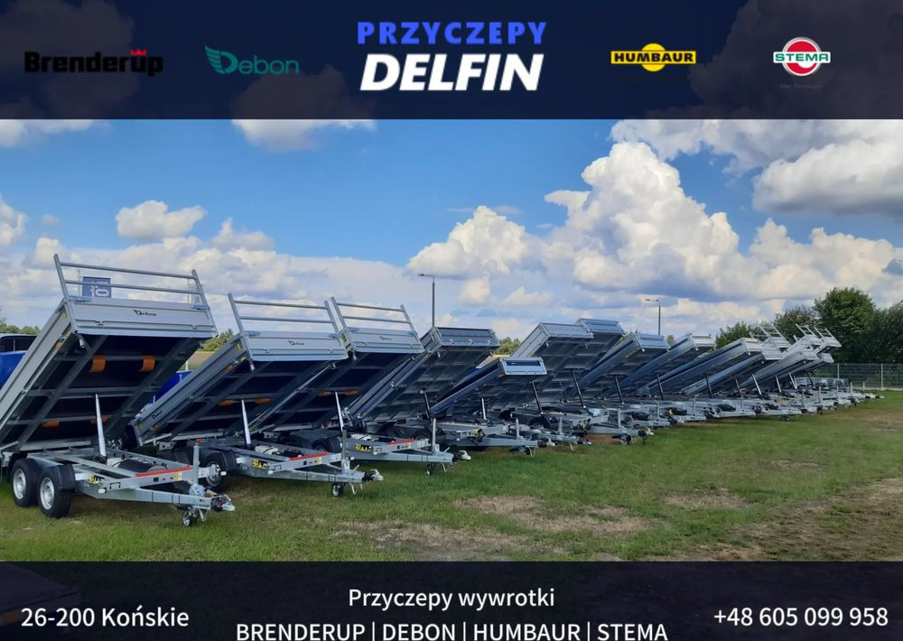DEBON PW 3.6 Electric 360x180 cm 3.5T - Tipper trailer: picture 5 DEBON PW 3.6 Electric 360x180 cm 3.5T - Tipper trailer: picture 5