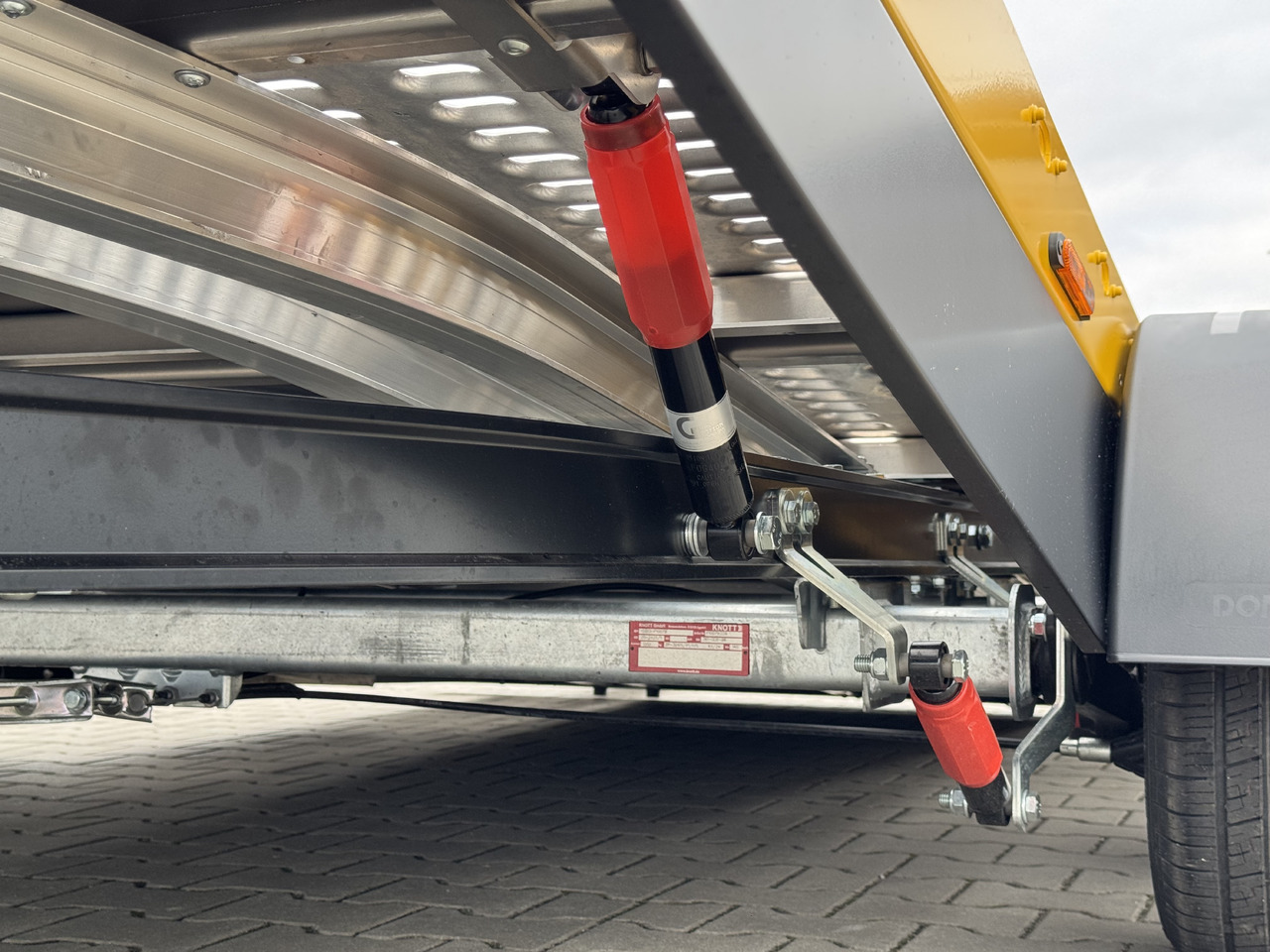 New Autotransporter trailer Lorries PLAXX27-4520 – laweta aluminiowa 2,7T: picture 24