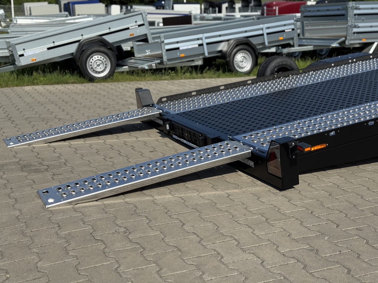 New Autotransporter trailer Lorries PLAXX27-4520 – laweta aluminiowa 2,7T: picture 23