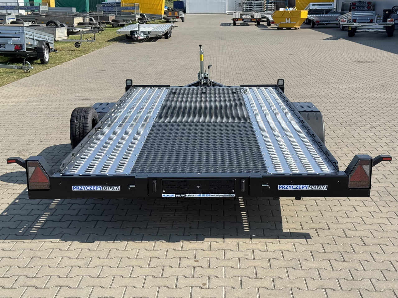 New Autotransporter trailer Lorries PLAXX27-4520 – laweta aluminiowa 2,7T: picture 16