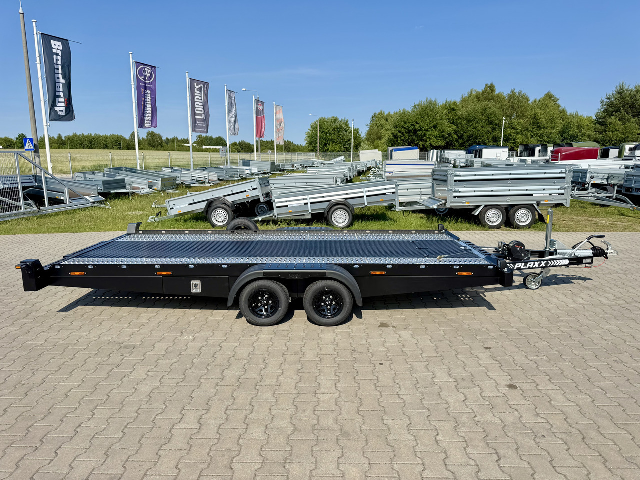 New Autotransporter trailer Lorries PLAXX27-4520 – laweta aluminiowa 2,7T: picture 11