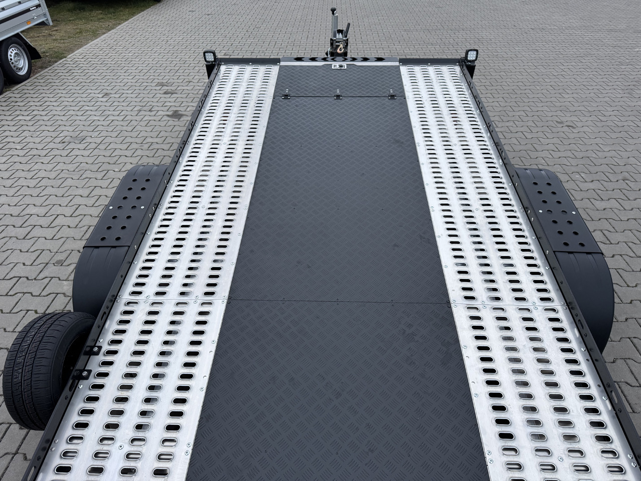 New Autotransporter trailer Lorries PLAXX27-4520 – laweta aluminiowa 2,7T: picture 25