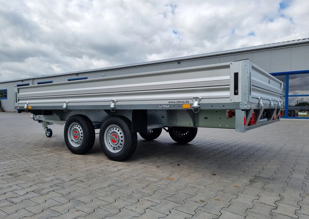STEMA Stema SH O2 27-40-20.2 Przyczepa 401x203 cm 2,7T - Dropside/ Flatbed trailer: picture 5 STEMA Stema SH O2 27-40-20.2 Przyczepa 401x203 cm 2,7T - Dropside/ Flatbed trailer: picture 5