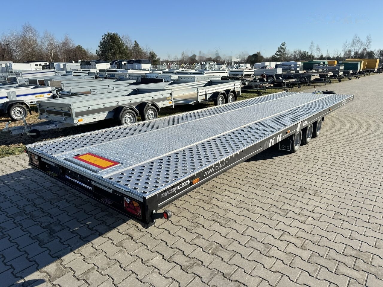Leasing of TA-NO TRIO 35.85 FT PREMIUM trailer for 2 cars black coated TA-NO TRIO 35.85 FT PREMIUM trailer for 2 cars black coated: picture 18